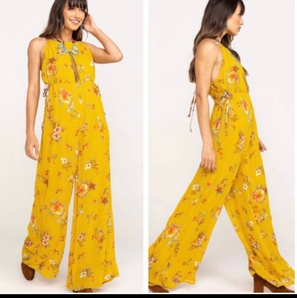 NWT Free people Georgia jumpsuit - Picture 1 of 9